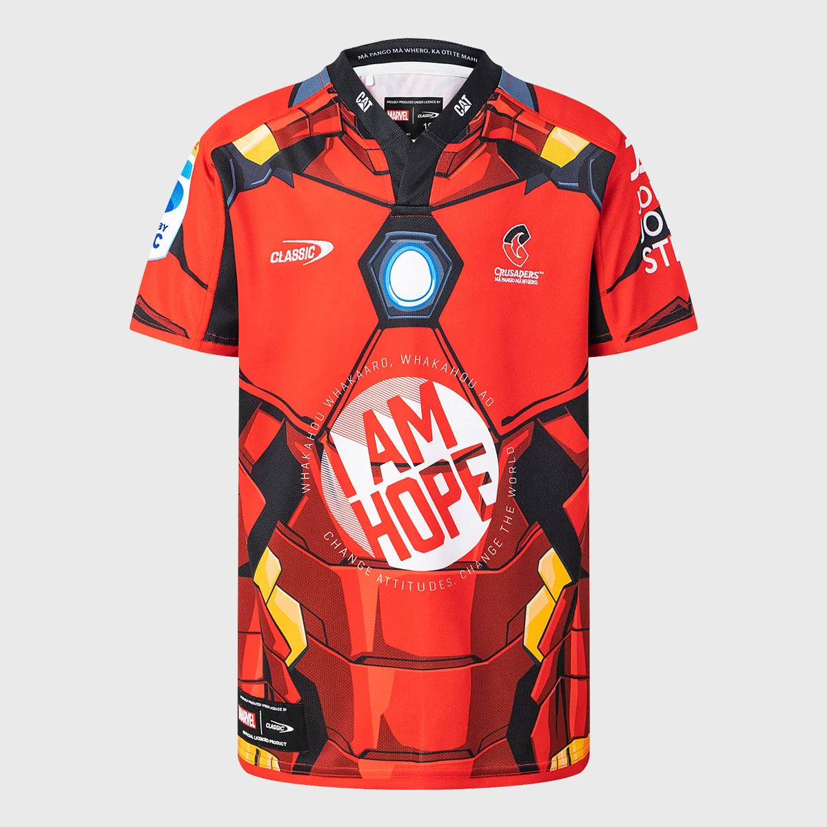 Classic Crusaders Iron Man Replica Rugby Shirt Kids (pre-order)