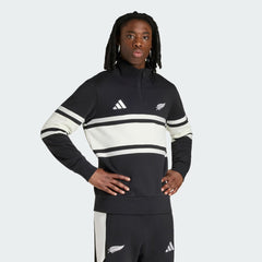Adidas All Blacks Leisurewear Sweatshirt 1/4 Zip Heren