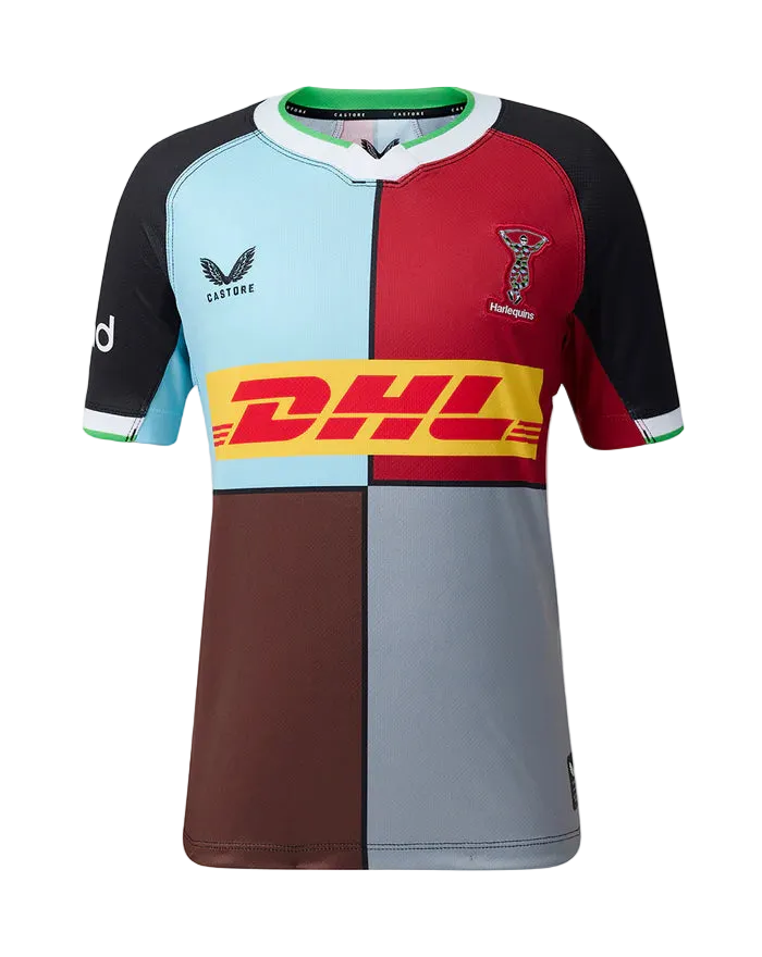 Castore Harlequins Replica Thuisshirt Kids
