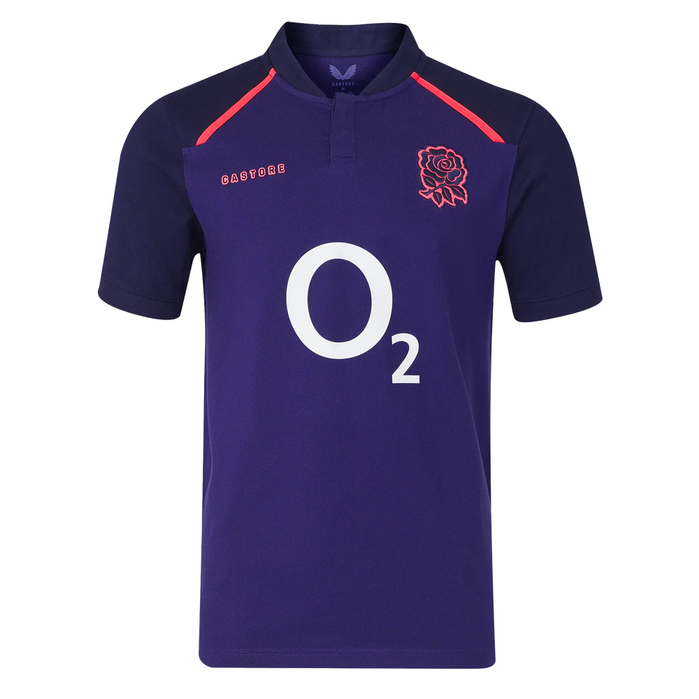 Castore Engeland Classic Uitshirt met Korte Mouwen