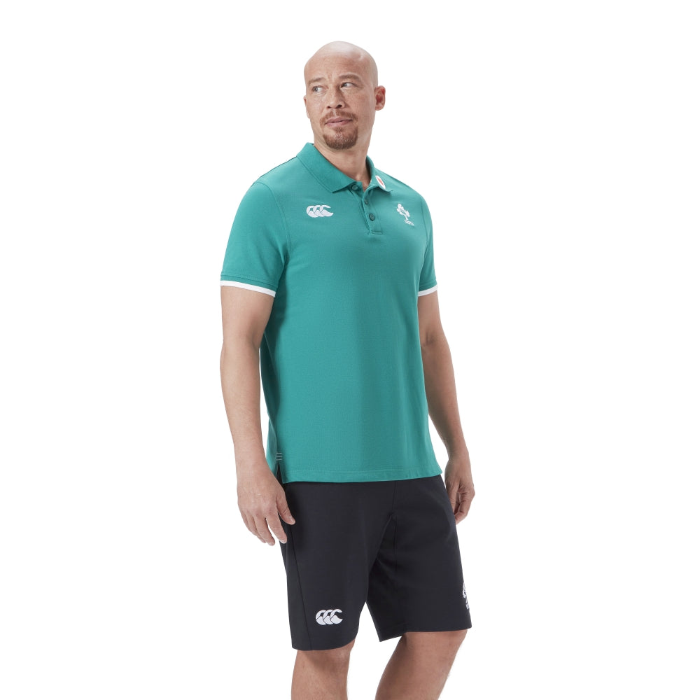 Canterbury Ierland Team Polo Shirt 2025/26 Heren (vanaf 31-10 verkrijgbaar)