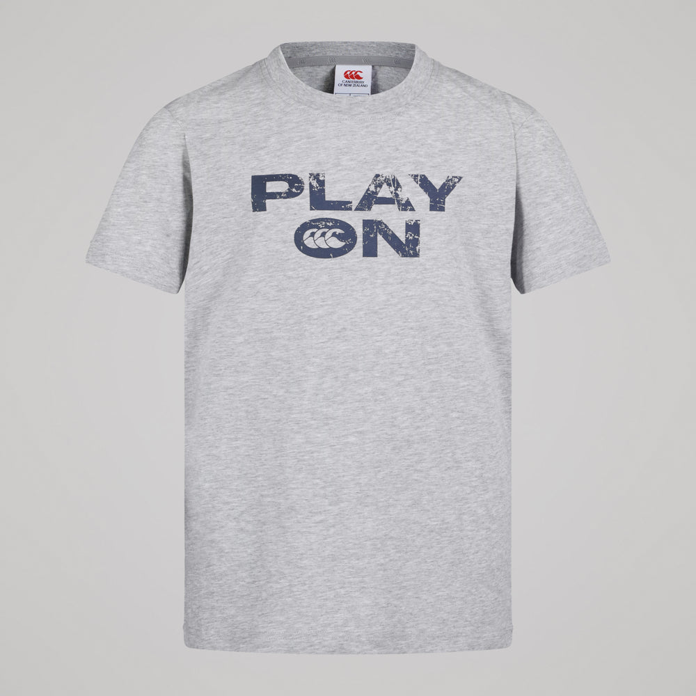 Canterbury Junior Unisex No Drop Kicks T-shirt Grijs