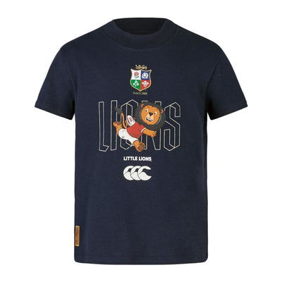 Canterbury British & Irish Little Lions Peuter T-shirt Donkerblauw