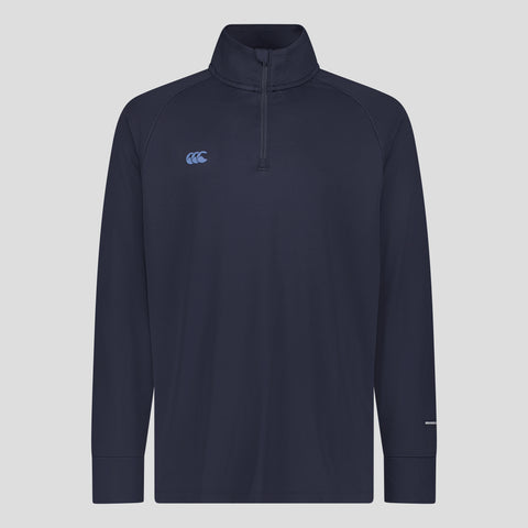 Canterbury Heren Tempo+ 1/4 Zip Training Top Navy