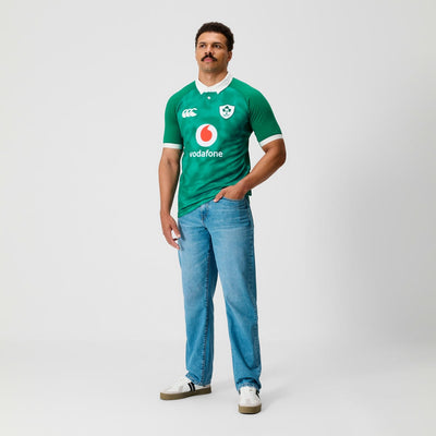 Canterbury Ierland IRFU Rugby Heren Home Pro Shirt 2025/26 (verkrijgbaar vanaf 31-10)