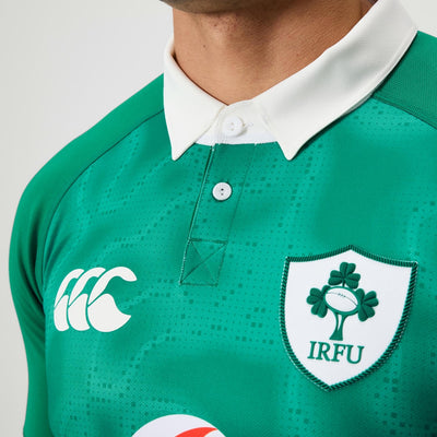 Canterbury Ierland IRFU Rugby Heren Home Pro Shirt 2025/26 (verkrijgbaar vanaf 31-10)