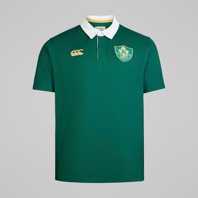 Rugby Ierland 150e Jubileum Thuisshirt Korte Mouwen Heren Groen