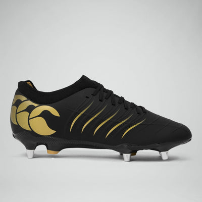 Canterbury Phoenix 2.0 Pro SG Rugby Schoenen Zwart