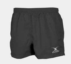 Gilbert Saracen Rugby Shorts Kids Zwart