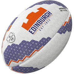 Supporteur du ballon de rugby d'Édimbourg