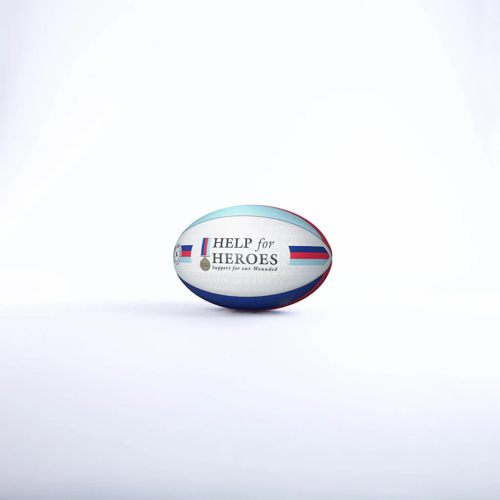 Gilbert Help for Heroes Supporter Rugbybal Maat 5