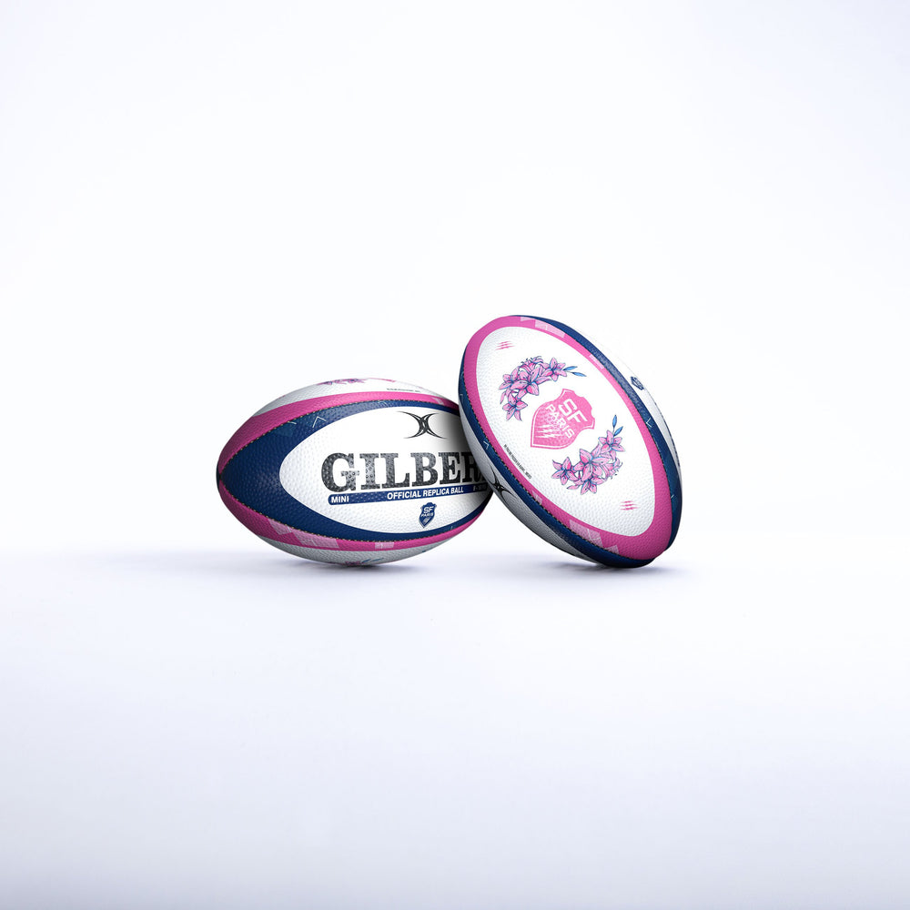 Stade Francais Mini Replica Rugby Bal