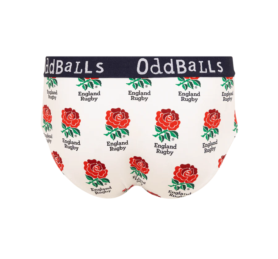 OddBalls England Rugby Union Heren Slip Katoen