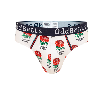 OddBalls England Rugby Union Heren Slip Katoen