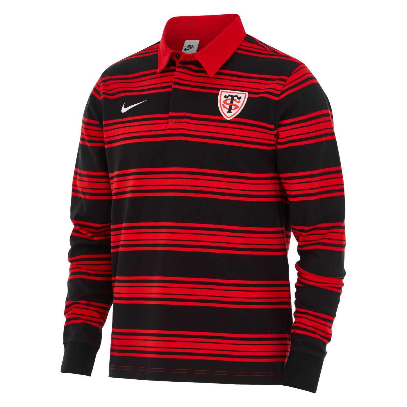 Nike Stade Toulousain Heritage LS Rugby Shirt Heren