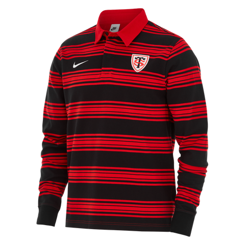 Nike Stade Toulousain Heritage LS Rugby Shirt Heren