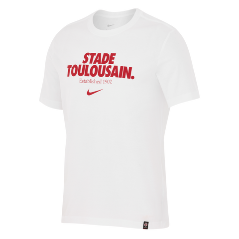 Nike Stade Toulousain Graphic T-shirt Heren Wit