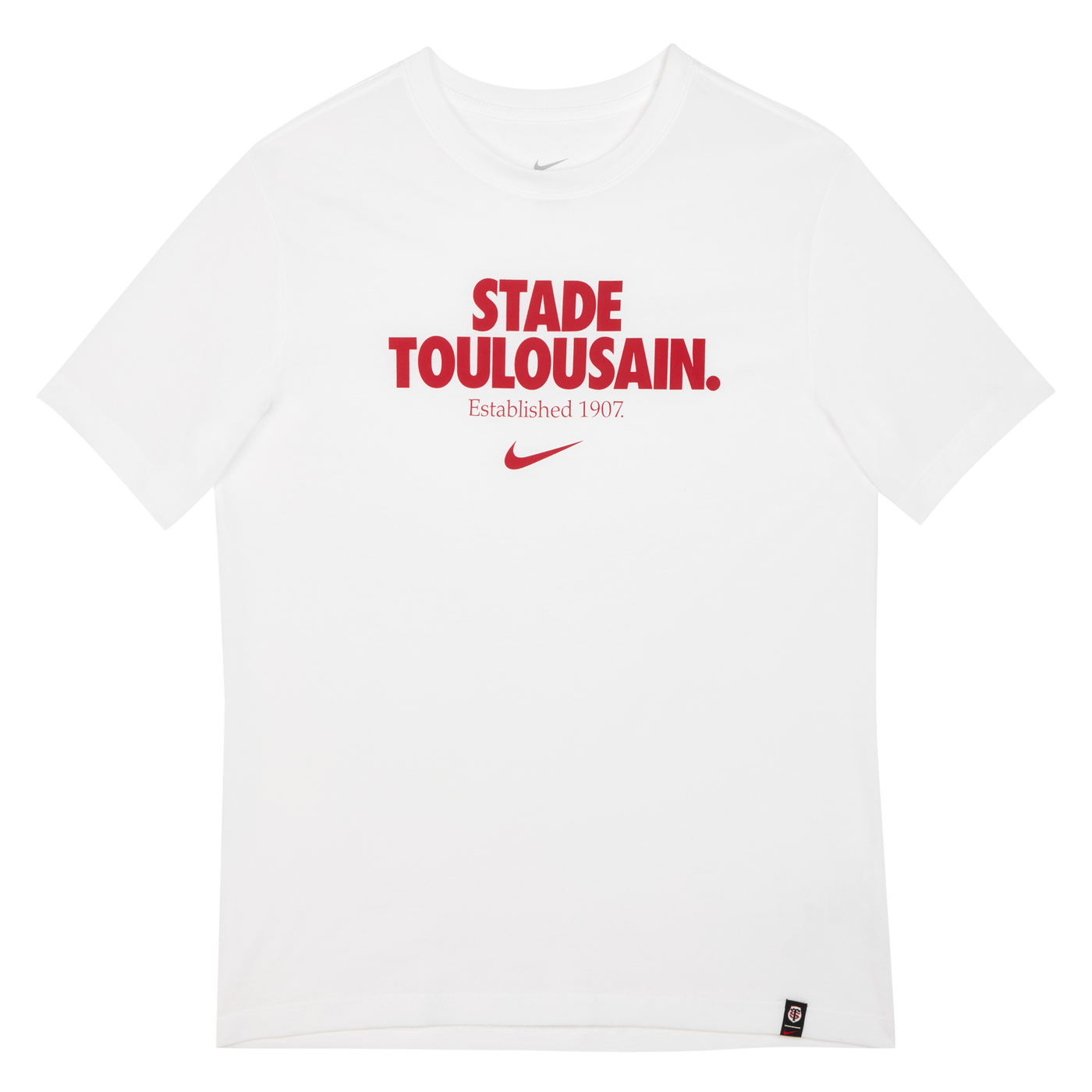 Nike Stade Toulousain Graphic T-shirt Heren Wit