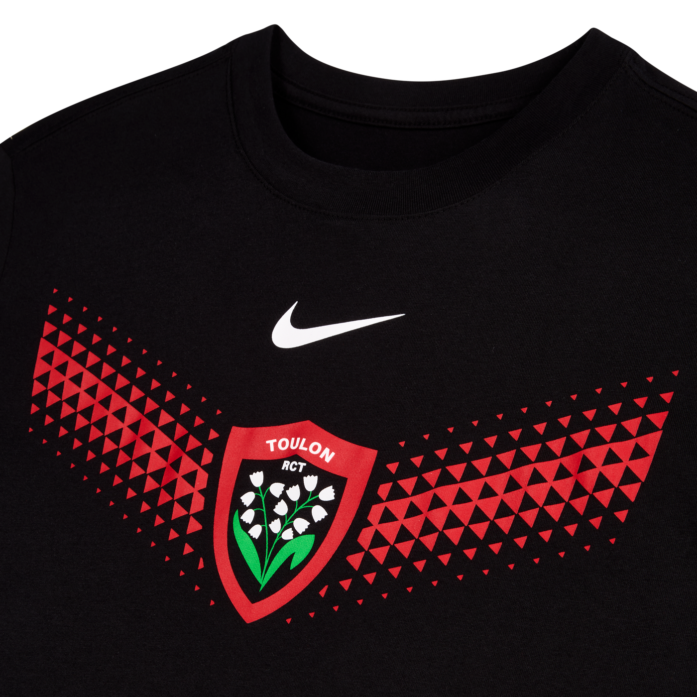 Nike RC Toulon Graphic Rugby T-shirt Zwart