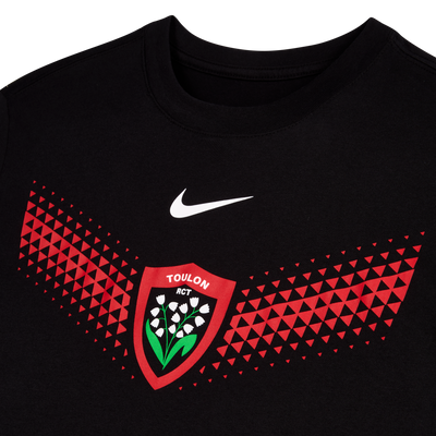 Nike RC Toulon Graphic Rugby T-shirt Zwart
