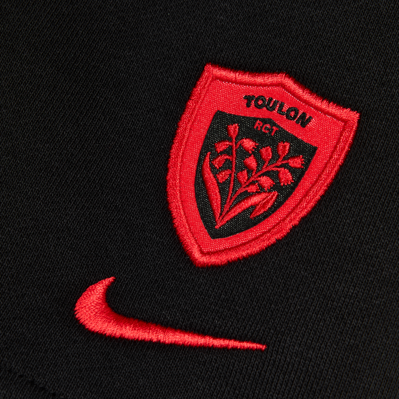 Nike RC Toulon Katoenen Rugby Short Zwart Heren
