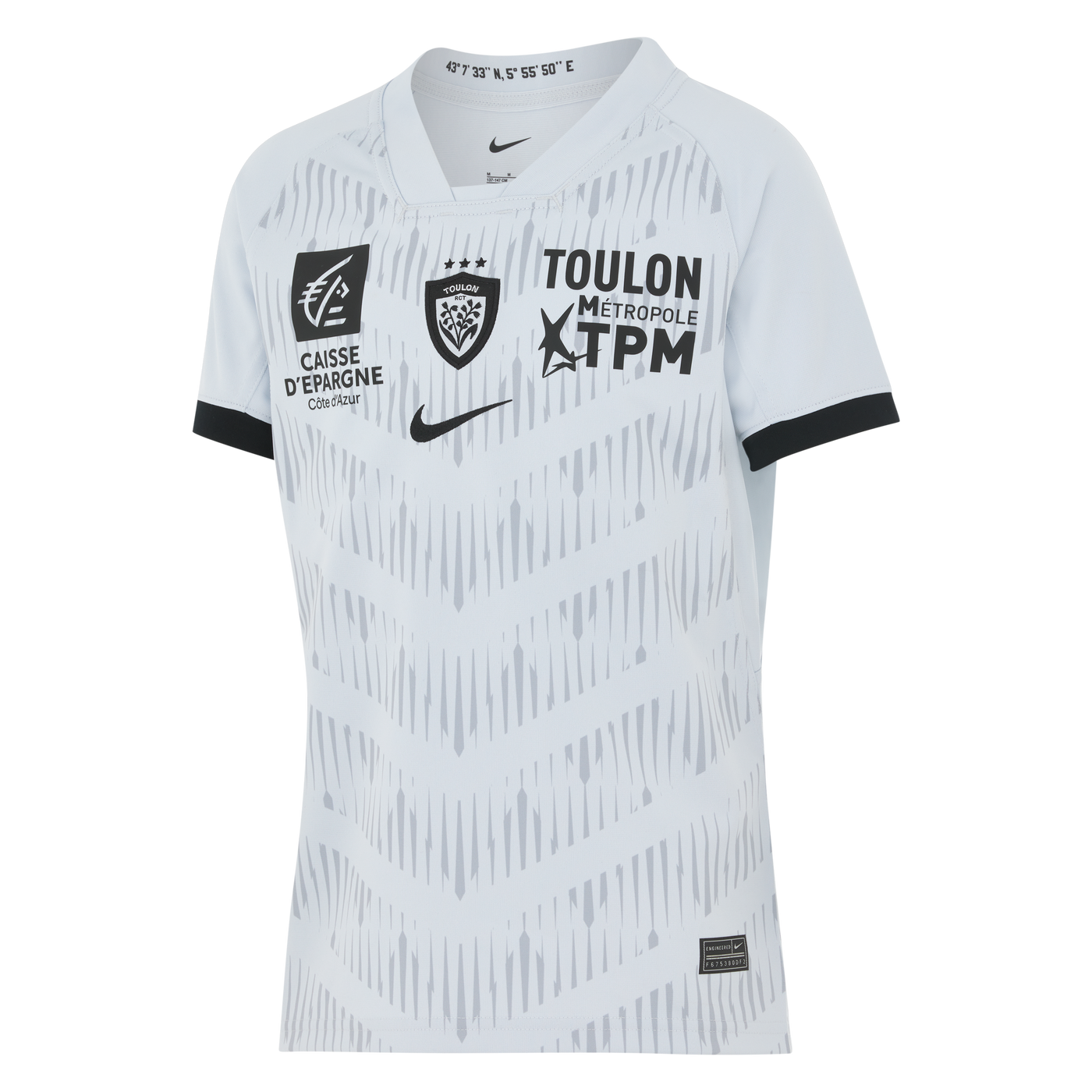 Nike RC Toulon Kids Stadium Rugby Uitshirt