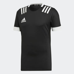 adidas 3-Stripes Jersey Dames Zwart