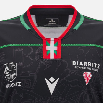 Macron Biarritz 2024/25 Replica Uitshirt Heren