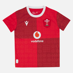 Macron Wales Replica Rugby Thuisshirt Kids 2025/26