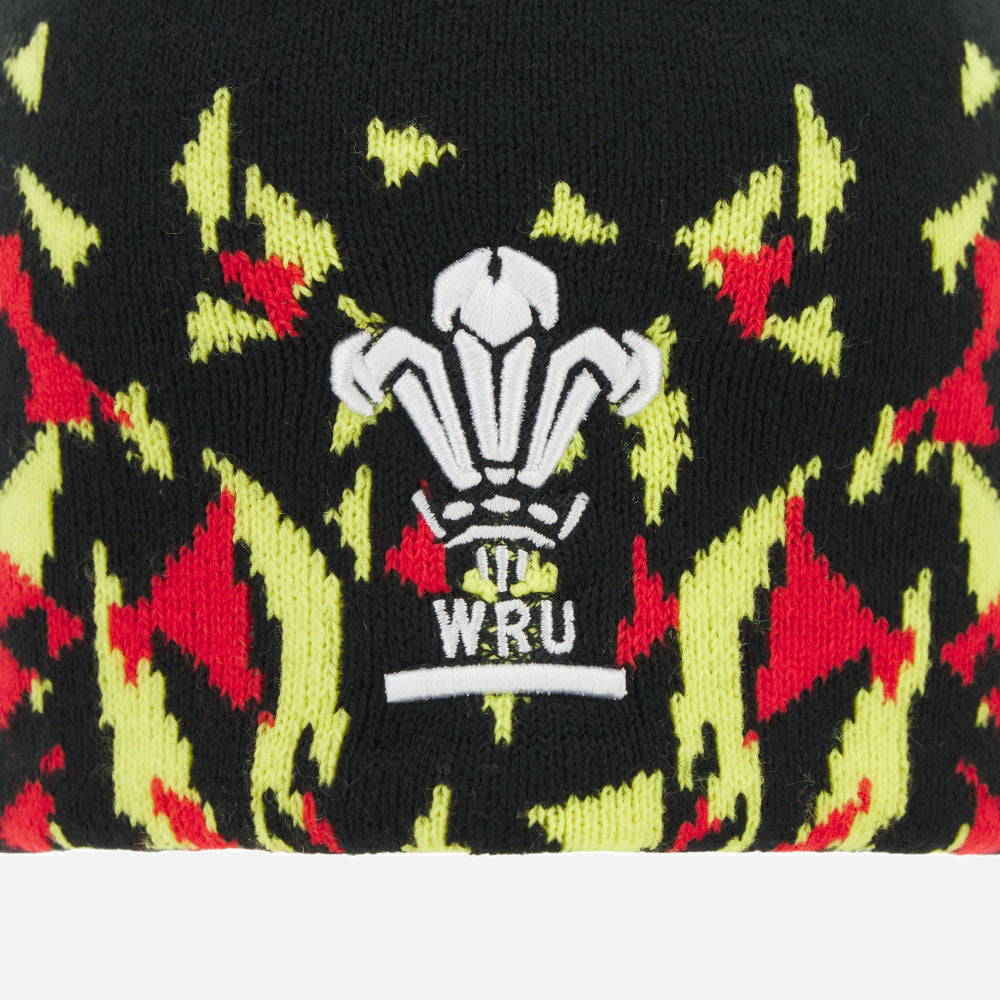Macron Rugby Wales 2025/26 Gebreide Beanie