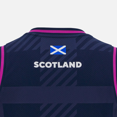 Macron Rugby Schotland 2025/26 Basketbal Singlet Heren