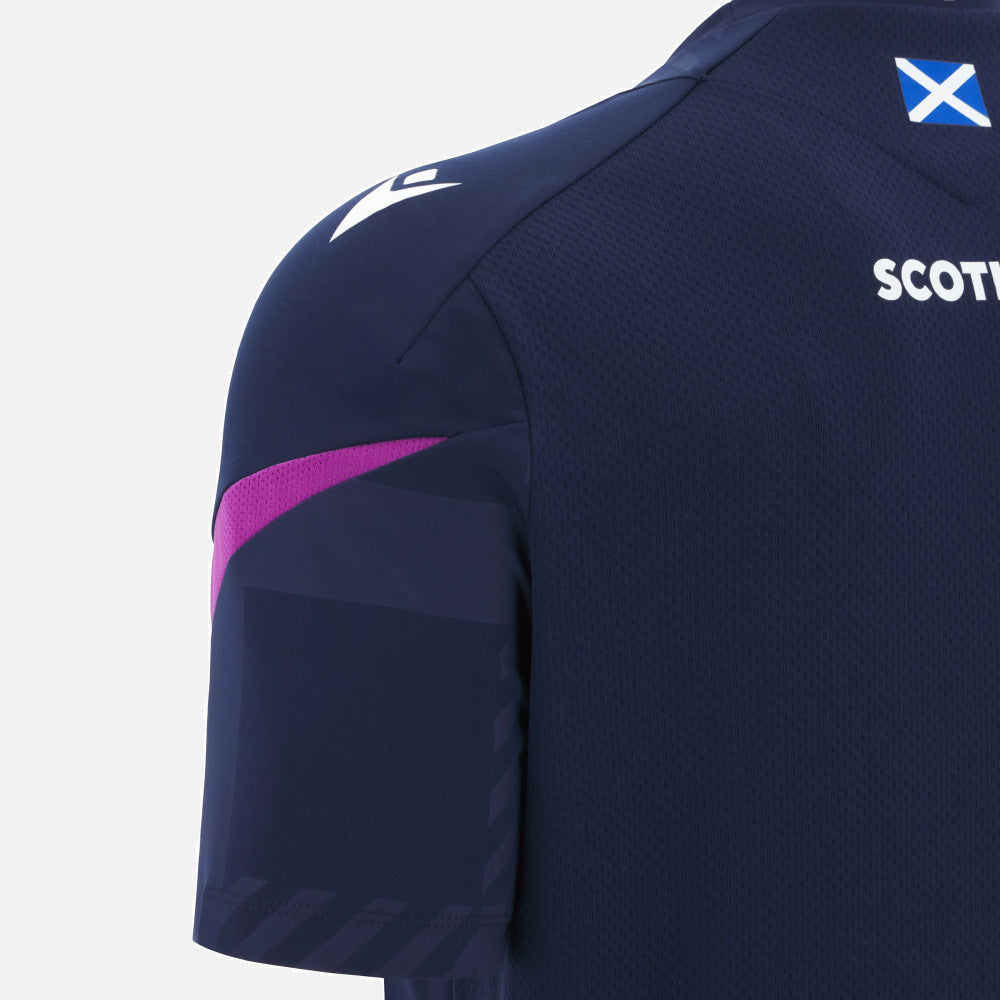 Macron Rugby Schotland 2025/26 Training T-shirt Kids