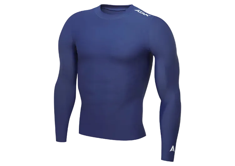 ATAK Compressie Shirt Unisex Senior Navy