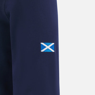 Macron Schotland Thuisshirt Katoen Lange Mouwen Senior