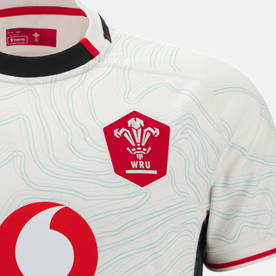 Macron Wales Replica Rugby Uitshirt Junior 2025/26