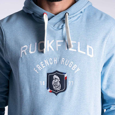 Ruckfield French Rugby Club Lichtblauwe Hoodie