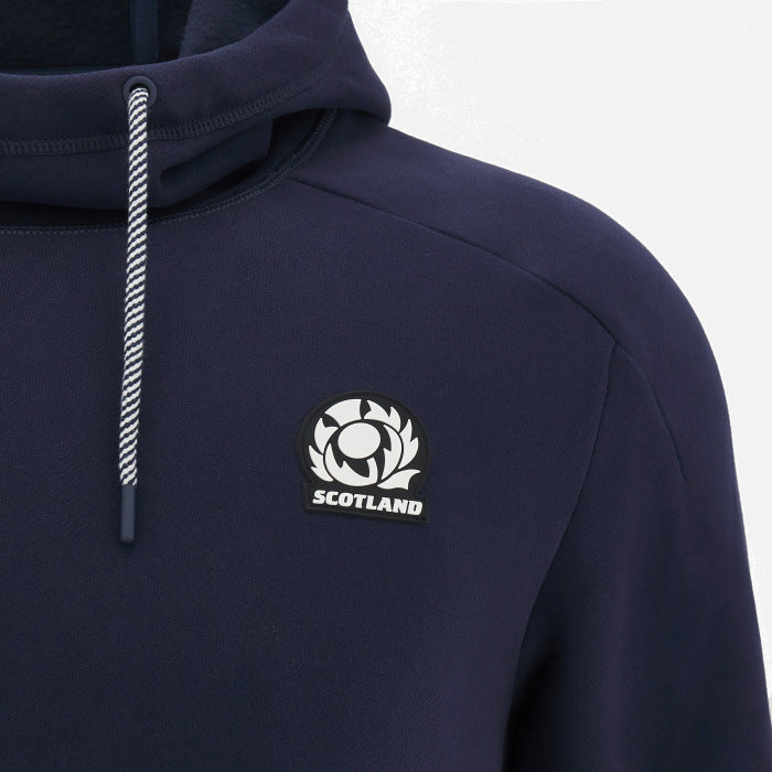 Macron Schotland Rugby Travel Hoodie Heren