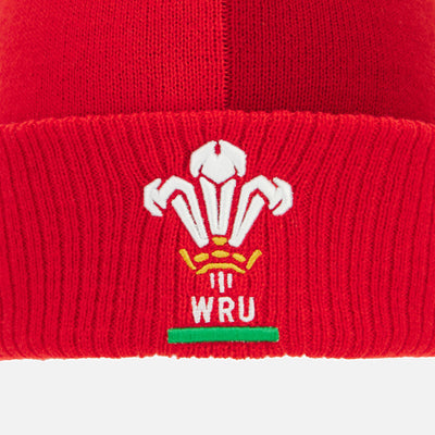 Macron Rugby Wales 2025/26 Pom Pom Beanie