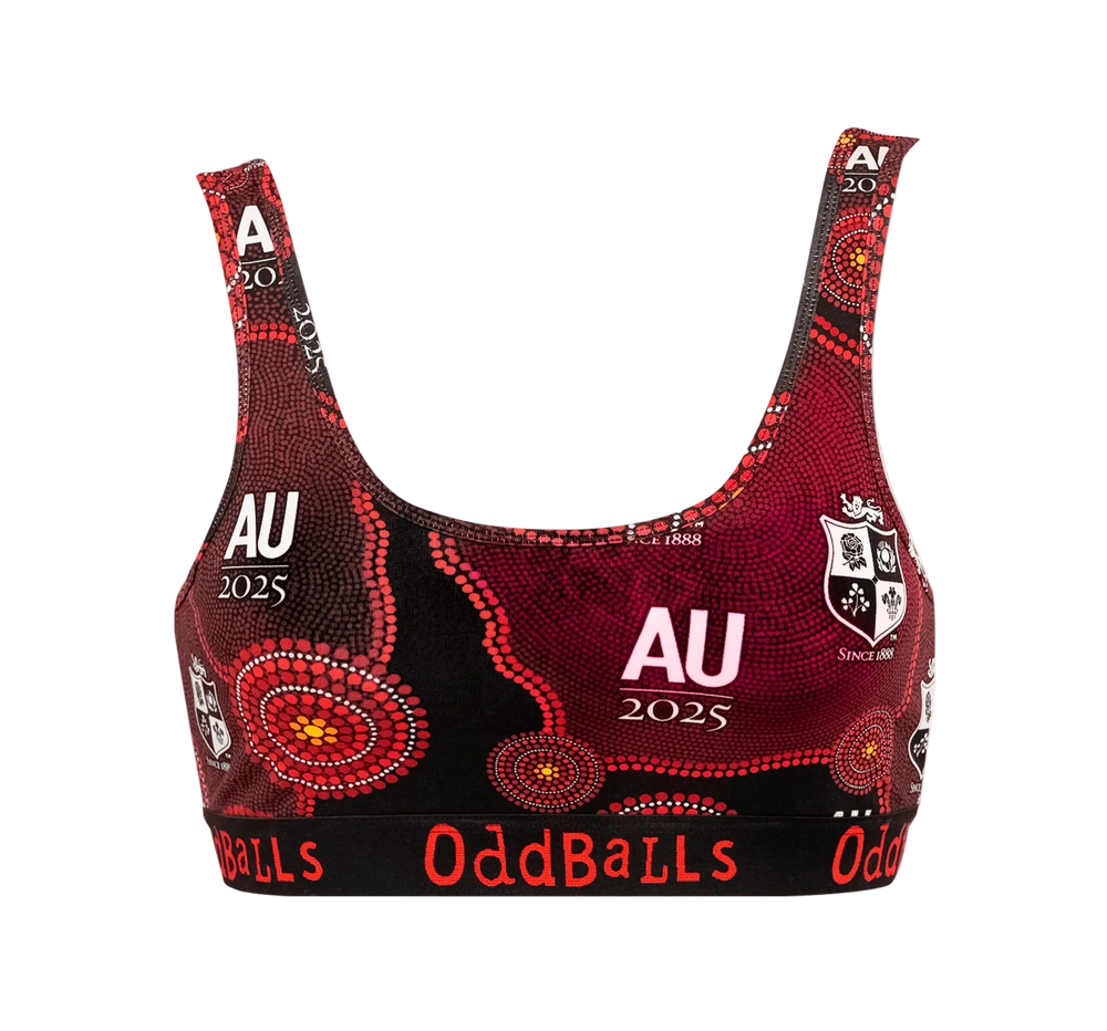 Odd Balls Lions AU Tour 25 Dames Bralette