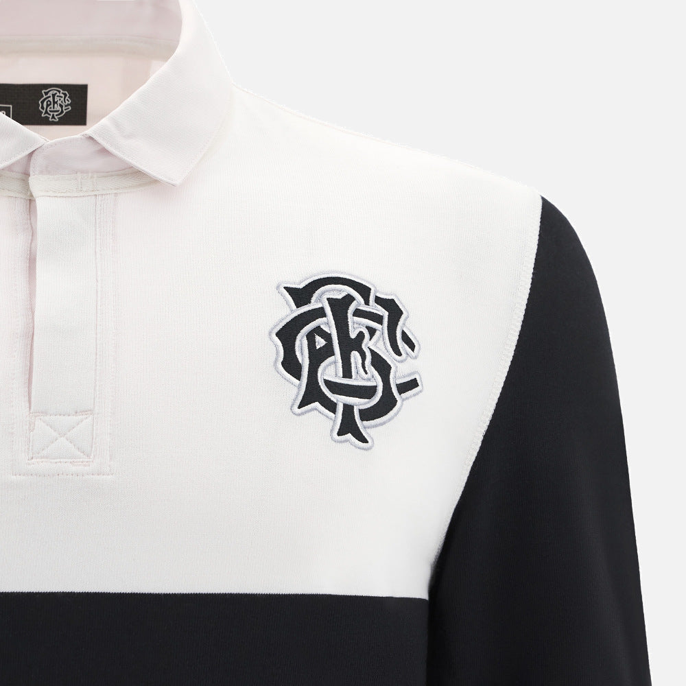 Macron Barbarians 2024/25 Katoenen Lange Mouwen Shirt Heren