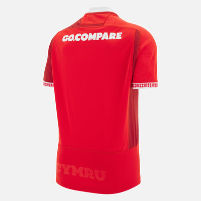 Macron Wales Replica Rugby Thuisshirt Heren 2025/26