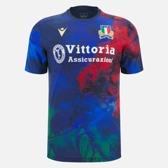 Macron Italië Rugby 2025/26 Training T-shirt Heren