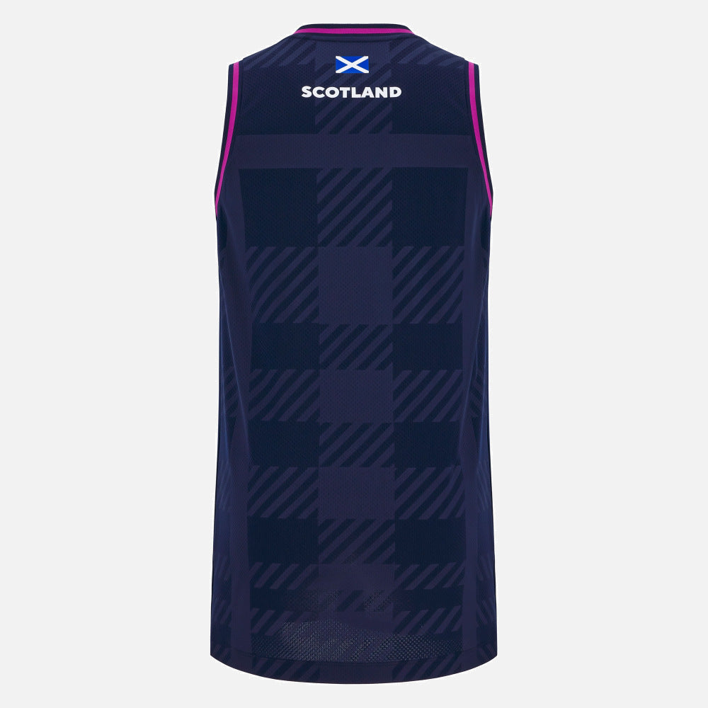 Macron Rugby Schotland 2025/26 Basketbal Singlet Heren