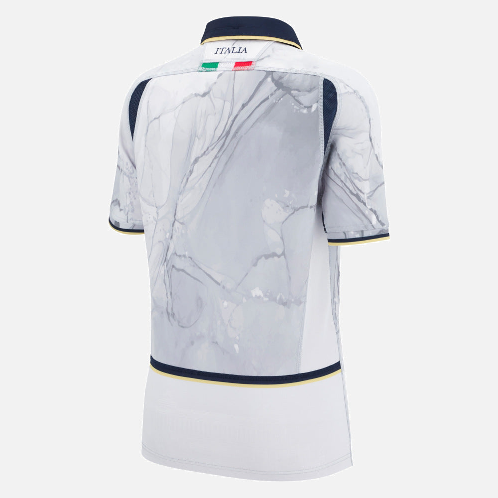 Macron WRWC 2025 Italië Rugby Dames Uitshirt Slim Fit