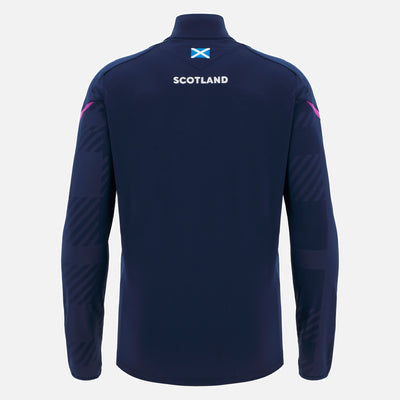 Macron Rugby Schotland 2025/26 1/4 Zip Training Top Heren