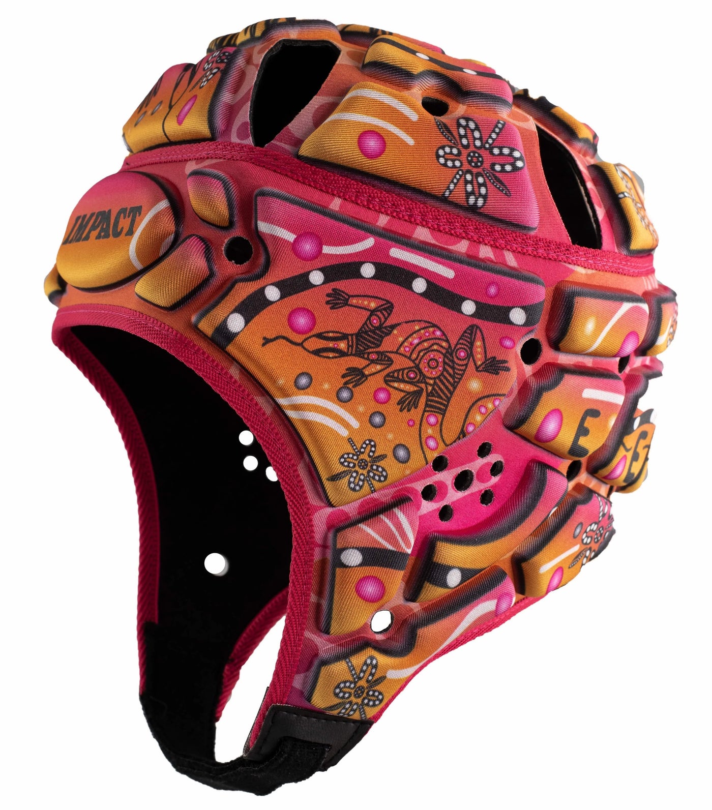 Impact Rugby Indigenous Pink Scrumcap