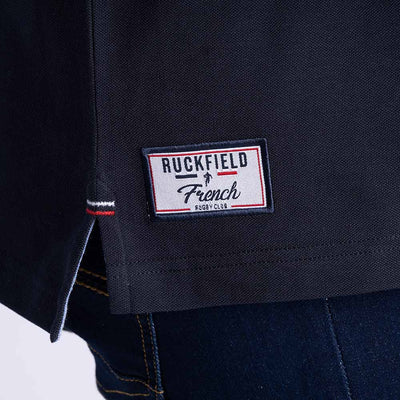 Ruckfield French Rugby Club Navy Polo met Korte Mouwen