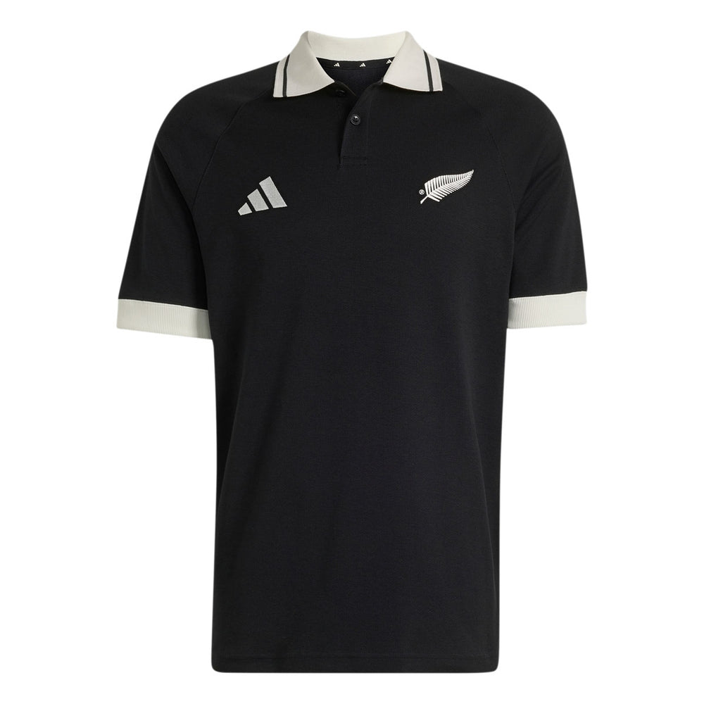 adidas New Zealand All Blacks Leisurewear Polo Heren Zwart