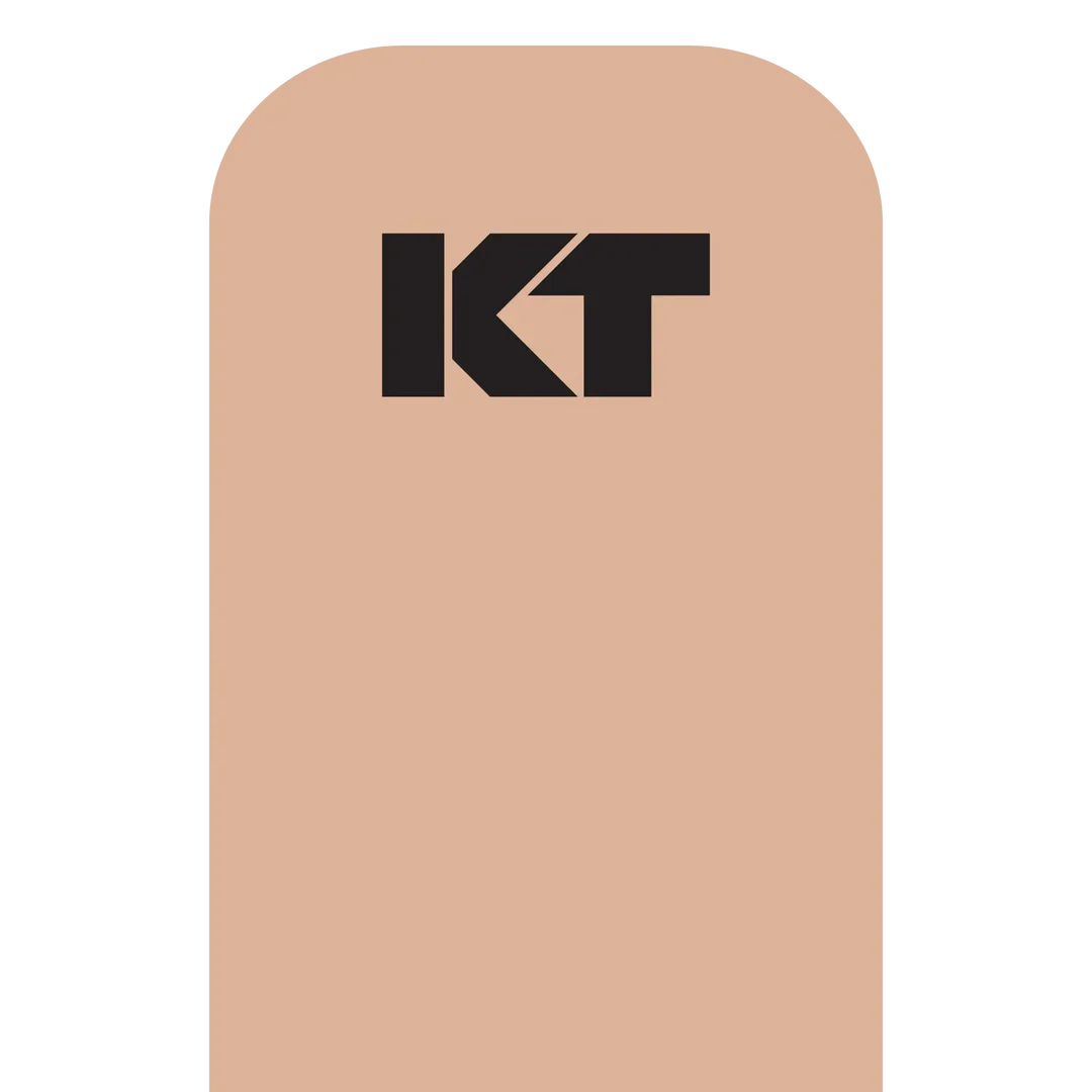 KT Tape Original Voorgesneden (5 x 25 cm) – 20 stuks – 5 meter