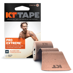 KT Tape Pro Extreme Voorgesneden (5 x 25 cm) – 20 stuks – 5 meter